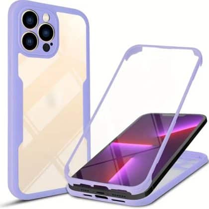Techsuit ColorVerse 360 Series - θήκη για Apple iPhone 13 Pro Max - Μωβ