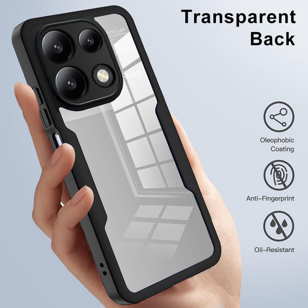 Techsuit ColorVerse 360 - θήκη για Xiaomi Redmi Note 13 Pro / Poco M6 - Διάφανο - Image 3