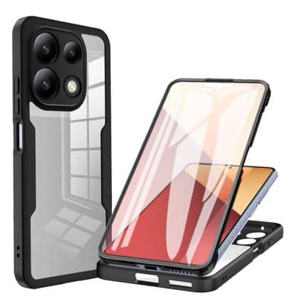 Techsuit ColorVerse 360 Series - θήκη για Xiaomi Redmi Note 13 Pro / Poco M6 - Μαύρο