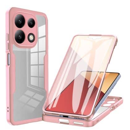 Techsuit ColorVerse 360 Series - θήκη για Xiaomi Redmi Note 13 4G - Ροζ