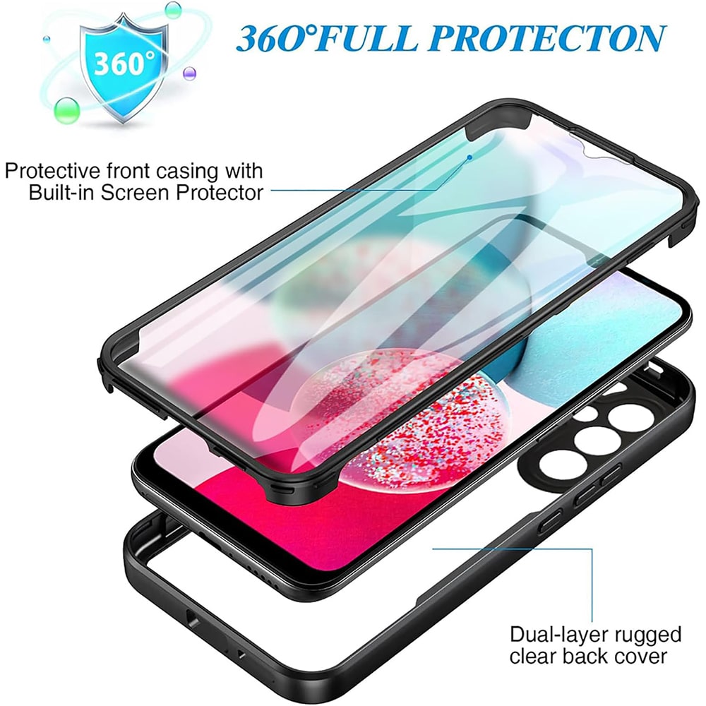 Techsuit ColorVerse 360 Series - θήκη για Samsung Galaxy A14 - Μωβ - Image 4