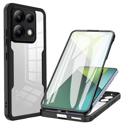 Techsuit ColorVerse 360 - θήκη για Xiaomi Redmi Note 13 Pro / Poco X6 - Διάφανο