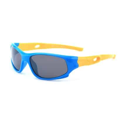 Techsuit - Polarized Γυαλιά Ηλίου (816-C5) - Τύπος Αθλητισμού, για Παιδιά απο 3-8 Ετών- Μπλε / Κίτρινο One Size