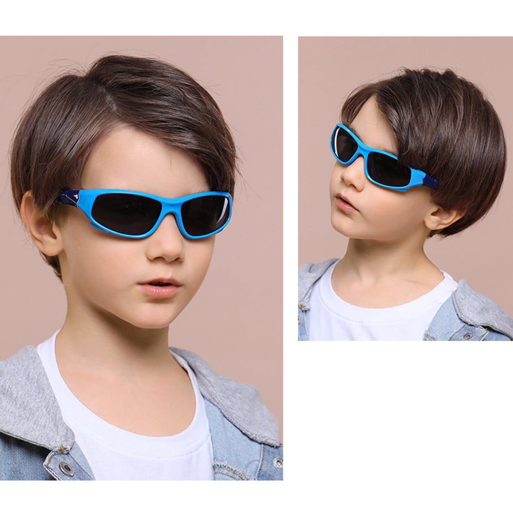 Techsuit - Polarized Γυαλιά Ηλίου (816-C13) - Τύπος Αθλητισμού,για Παιδιά απο 3-8 Ετών - Μαύρο Άμμου One Size - Image 4