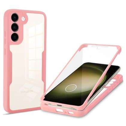 Techsuit ColorVerse 360 Series - θήκη για Samsung Galaxy S23+ - Ροζ
