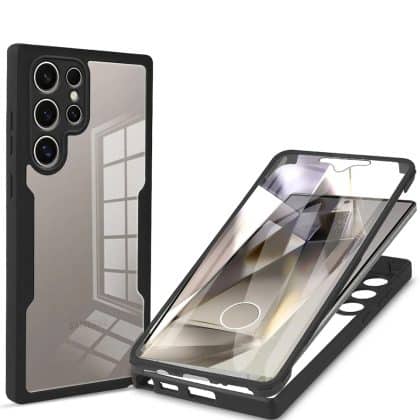 Techsuit ColorVerse 360 Series - θήκη για Samsung Galaxy S24 Ultra - Μαύρο