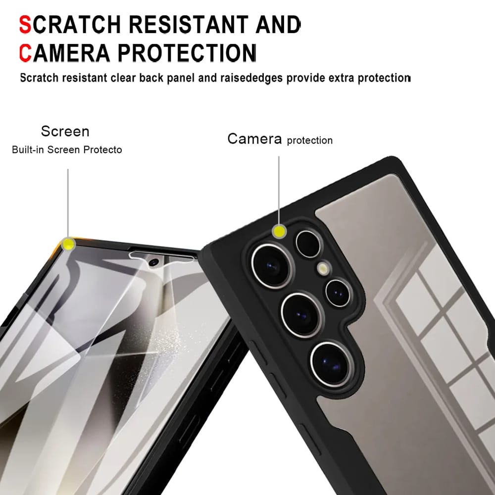 Techsuit ColorVerse 360 Series - θήκη για Samsung Galaxy S24 Ultra - Μαύρο - Image 3