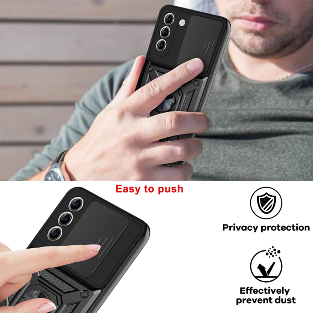 Techsuit CamShield Series - θήκη για Samsung Galaxy S21+ 5G - Μαύρο - Image 6