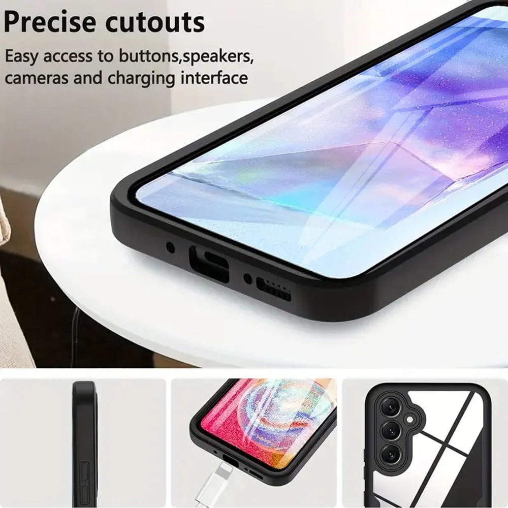 Techsuit ColorVerse 360 Series - θήκη για Samsung Galaxy A55 - Μαύρο - Image 4
