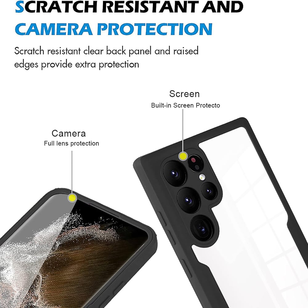 Techsuit ColorVerse 360 Series - θήκη για Samsung Galaxy S22 Ultra 5G - Ροζ - Image 3