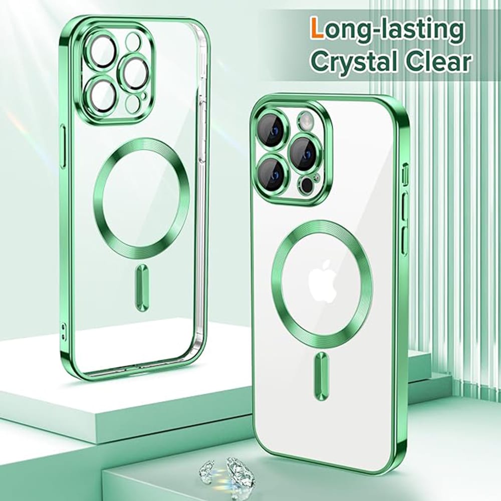 Techsuit Luxury Crystal MagSafe - θήκη για Apple iPhone 13 Pro Max - Διάφανο - Image 2