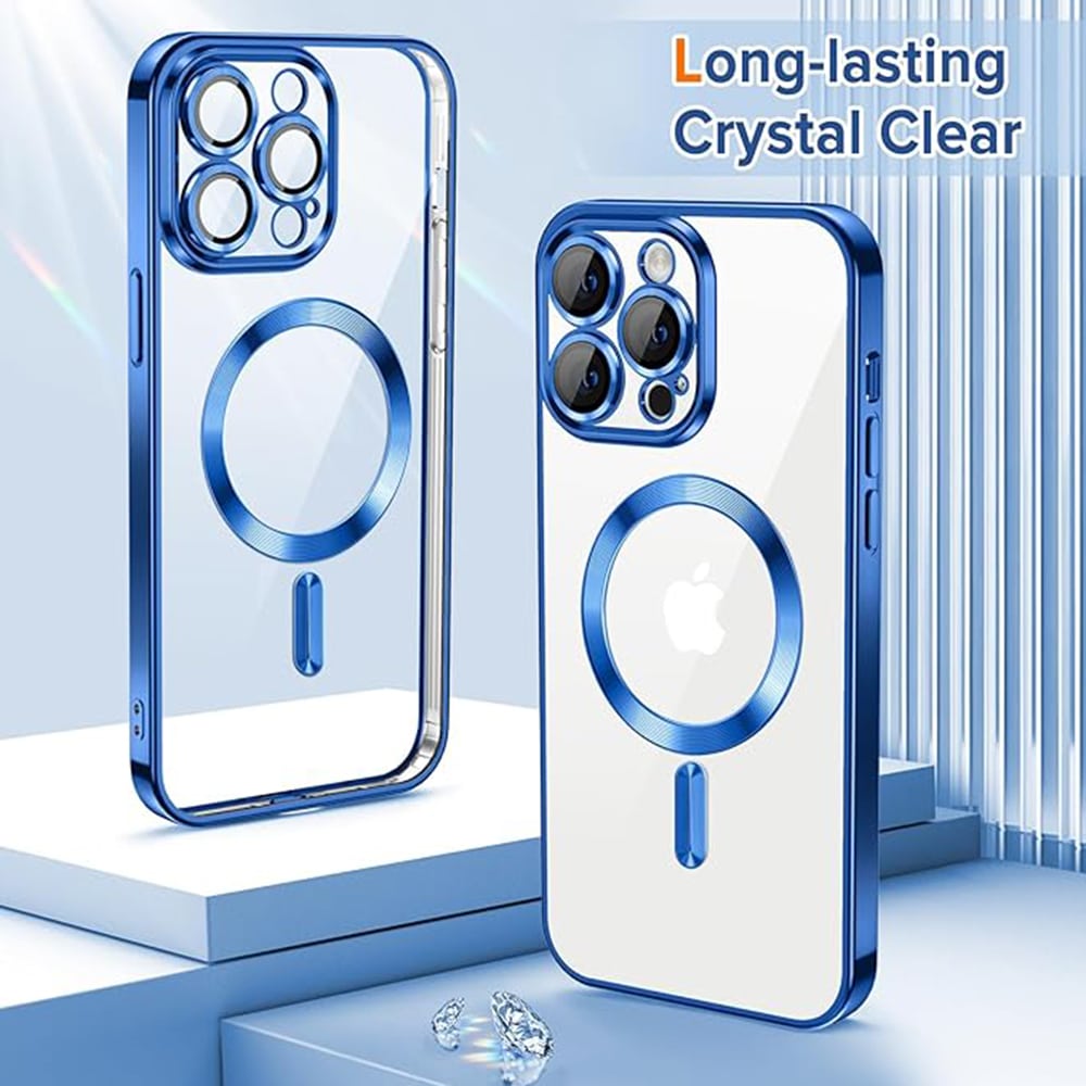 Techsuit Luxury Crystal - θήκη για Apple iPhone 13 Pro Max - Διάφανο - Image 2