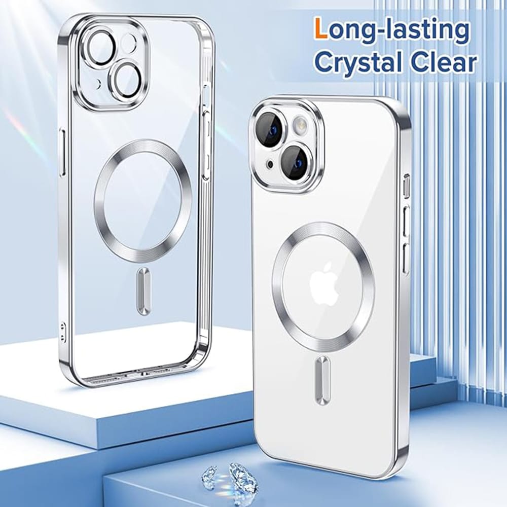 Techsuit Luxury Crystal MagSafe - θήκη για Apple iPhone 13 - Διάφανο - Image 2