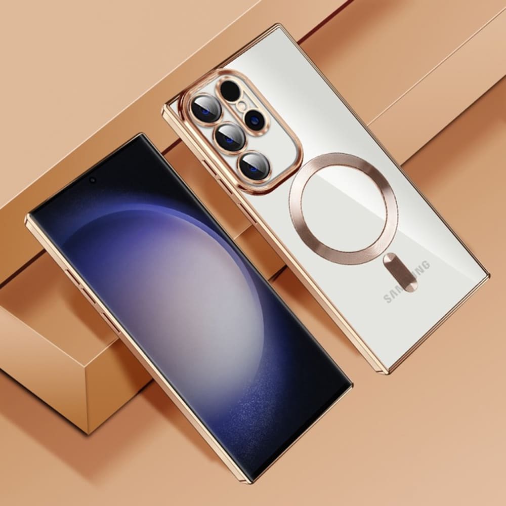 Techsuit Luxury Crystal - θήκη για Samsung Galaxy S22 Ultra 5G - Διάφανο - Image 2