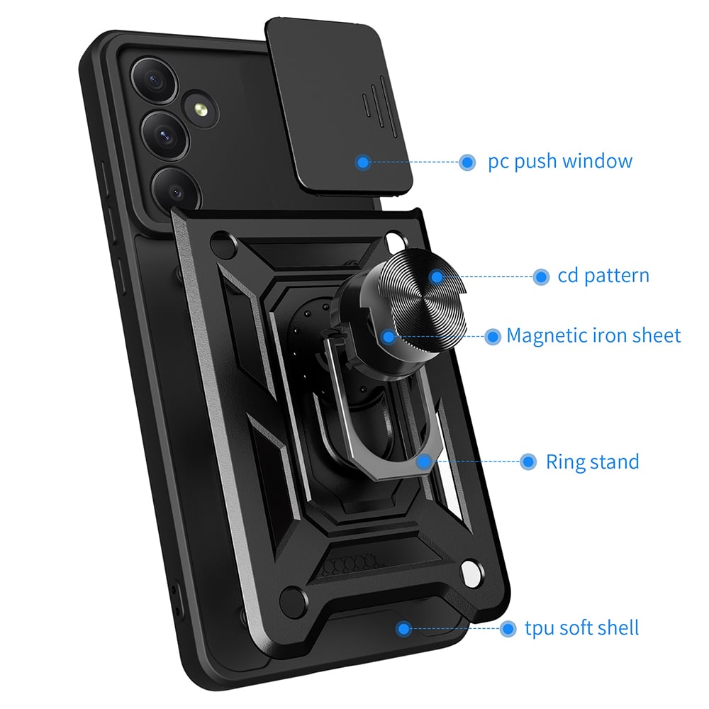Techsuit CamShield Series - θήκη για Samsung Galaxy A55 - Μπλε - Image 2