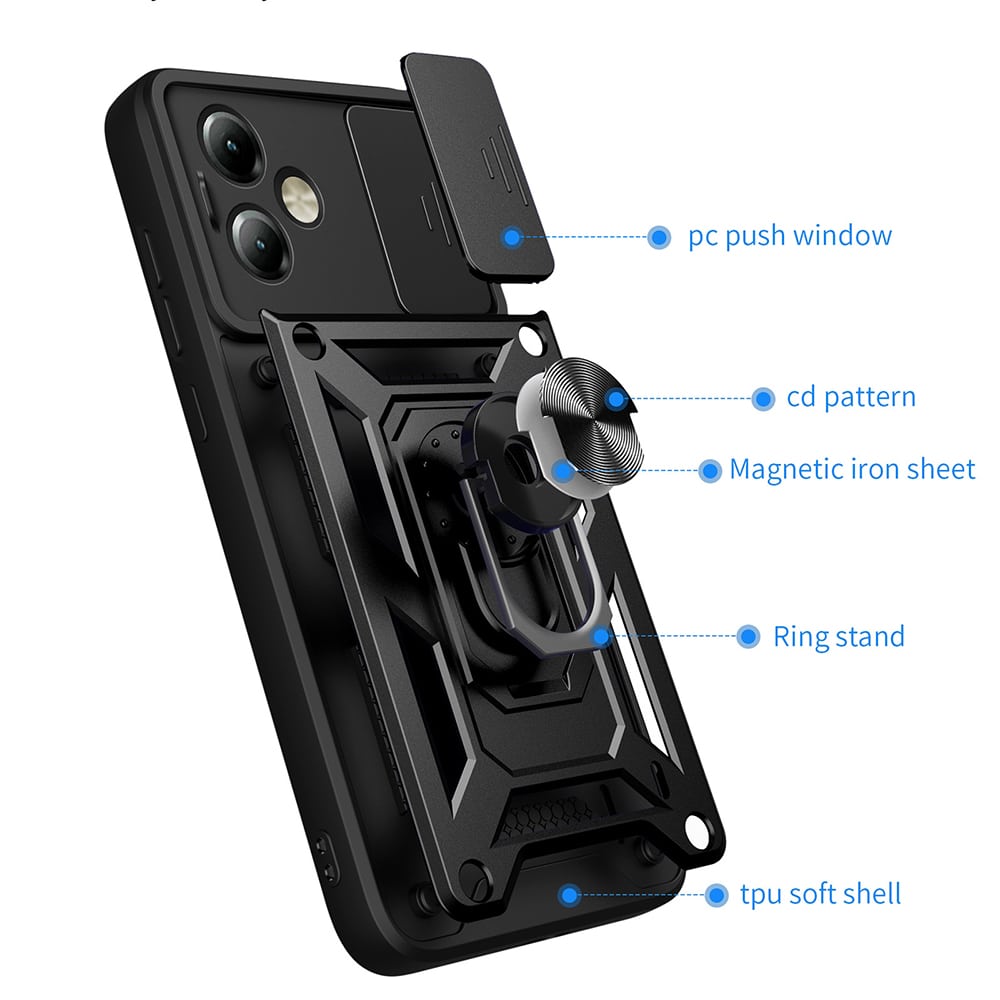 Techsuit CamShield Series - θήκη για Motorola Moto G14 - Μπλε - Image 2
