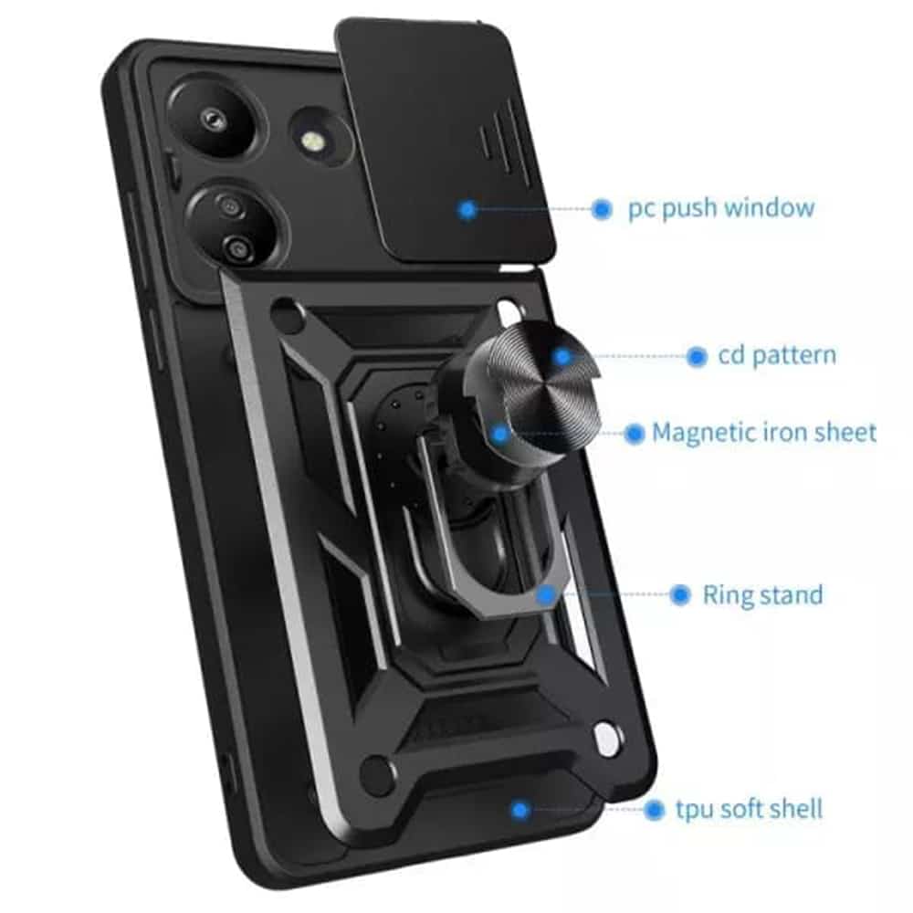 Techsuit CamShield Series - θήκη για Xiaomi Redmi 13C - Μπλε - Image 3