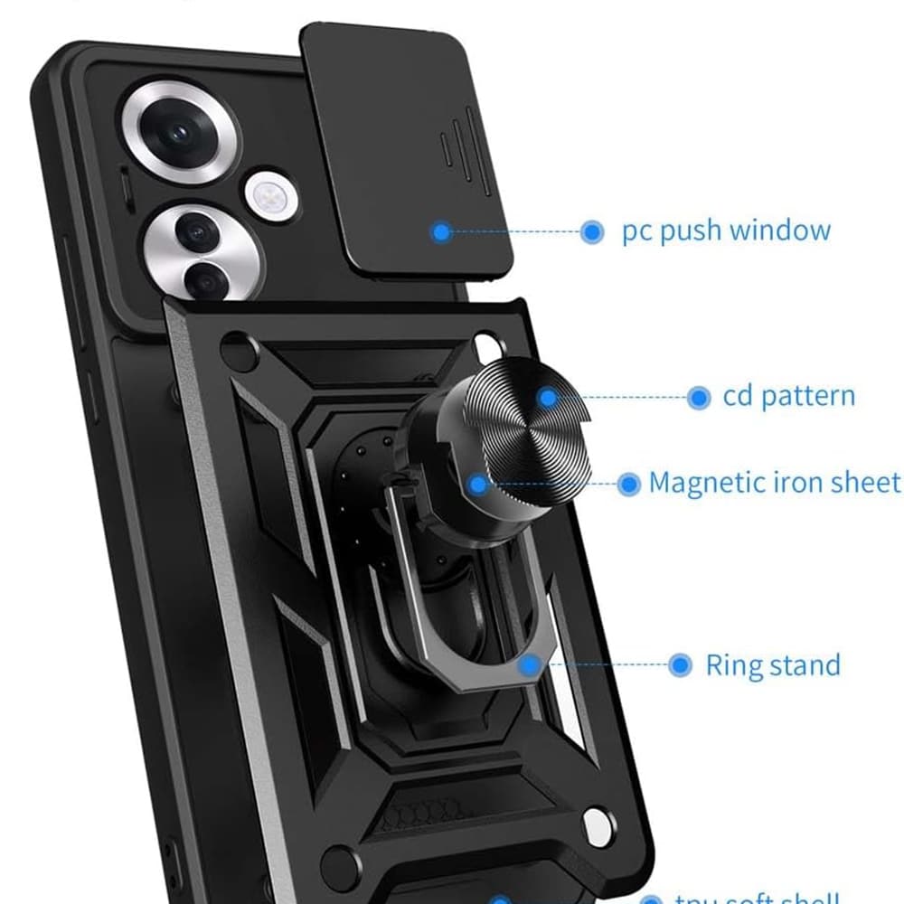 Techsuit CamShield Series - θήκη για Oppo Reno11 F - Μαύρο - Image 6