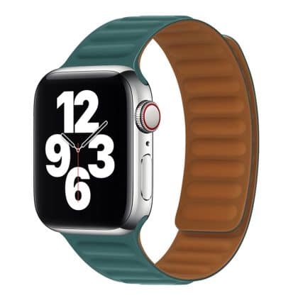 Techsuit - Watchband (W035) - Apple Watch 1/2/3/4/5/6/7/8/9/10/SE/SE 2/Ultra/Ultra 2 (42/44/45/46/49mm) - Turquoise