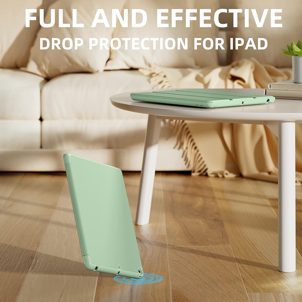 Techsuit - Flex Trifold (με θήκη για stylus) - iPad 10.2 (2019 / 2020 / 2021) - Πράσινο - Image 2
