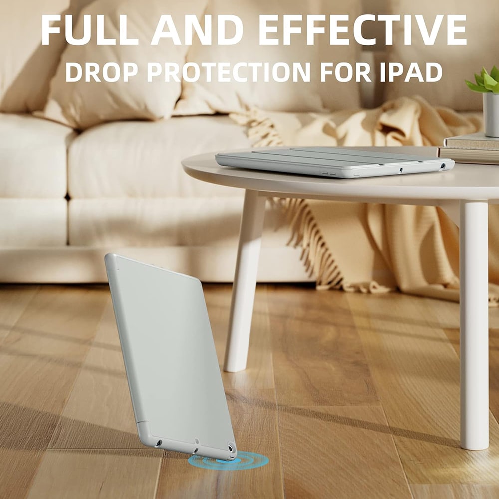 Techsuit - Flex Trifold (με θήκη για stylus) - iPad 10.2 (2019 / 2020 / 2021) - Ροζ - Image 2
