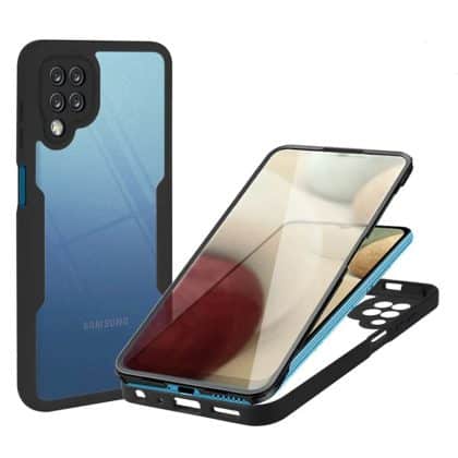 Techsuit ColorVerse 360 - θήκη για Samsung Galaxy A12 - Διάφανο