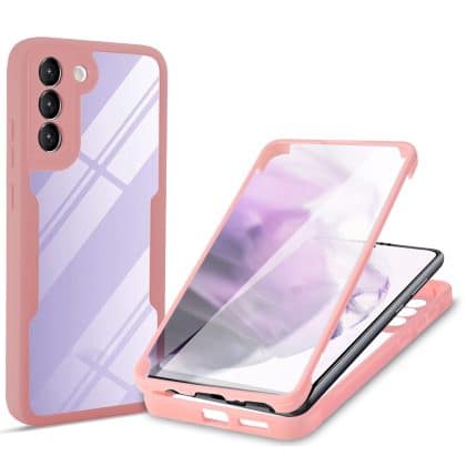 Techsuit ColorVerse 360 Series - θήκη για Samsung Galaxy S23 - Ροζ