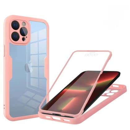 Techsuit ColorVerse 360 Series - θήκη για Apple iPhone 13 Pro - Ροζ