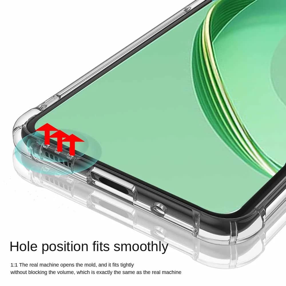 Techsuit Shockproof Clear Silicone - θήκη για Huawei nova 11 SE - Διάφανο - Image 5
