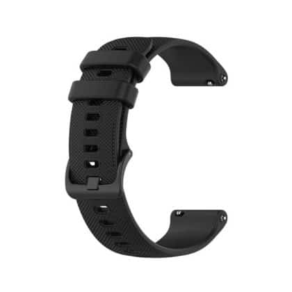 Techsuit Watchband 22mm (W006) - θήκη για Samsung Galaxy Watch / 3 Gear S3 Huawei GT 2 - Μαύρο