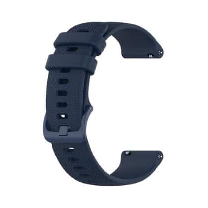 Techsuit - Watchband 20mm (W006) - Samsung Galaxy Watch 4/5/Active 2, Huawei Watch GT 3 (42mm)/GT 3 Pro (43mm) - Blue