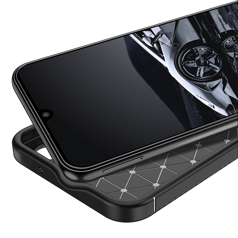 Techsuit CarbonFiber - θήκη για Samsung Galaxy A14 - Μαύρο - Image 3
