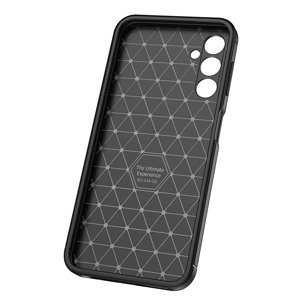Techsuit CarbonFiber - θήκη για Samsung Galaxy A14 - Μαύρο - Image 6