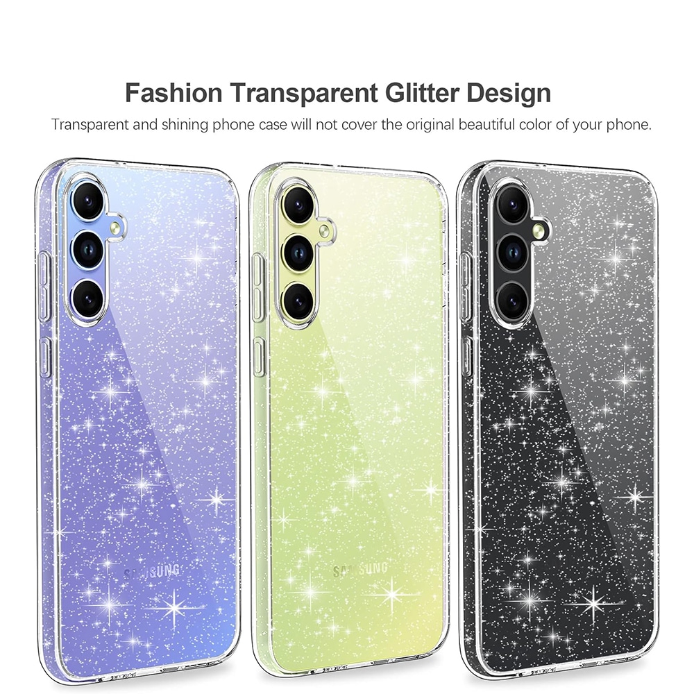 Techsuit SparkleSkin Series - θήκη για Samsung Galaxy A54 - Διάφανο - Image 3