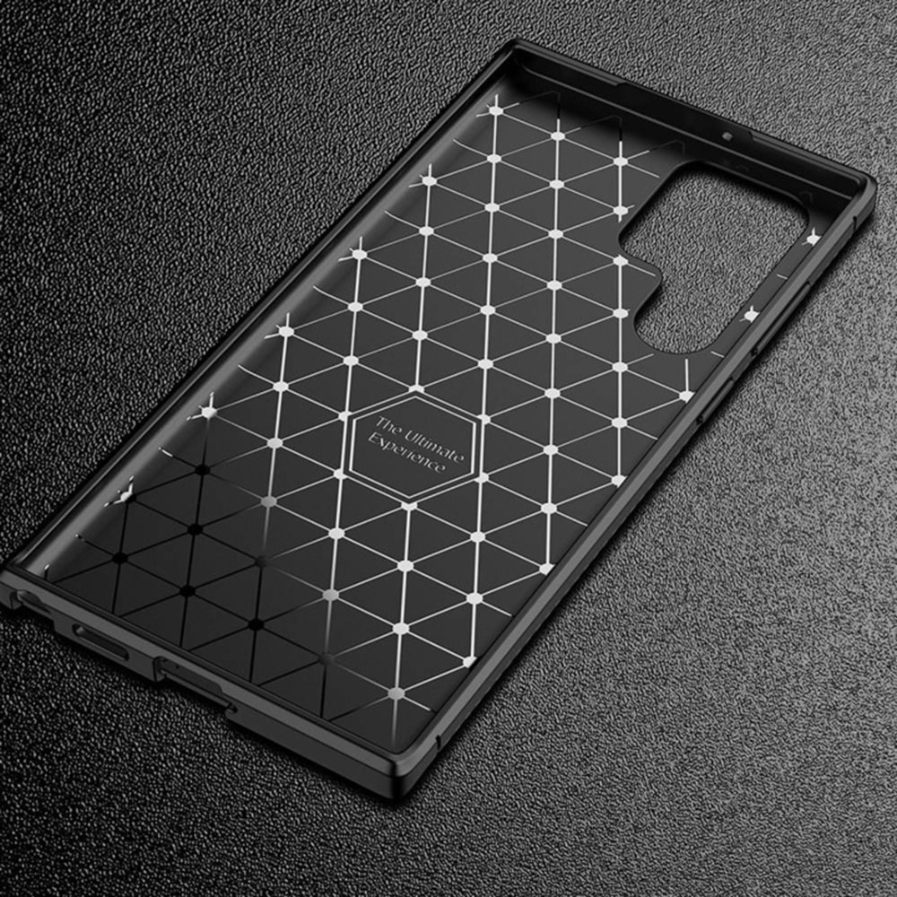 Techsuit CarbonFiber - θήκη για Samsung Galaxy S22 Ultra 5G - Μαύρο - Image 5