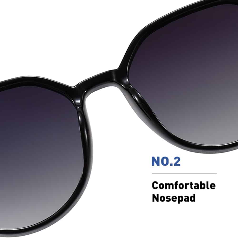 Techsuit - Polarized Γυαλιά Ηλίου PC (2203) - Προστασία UV - Καφέ / Διαβαθμισμένο Καφέ One Size - Image 4