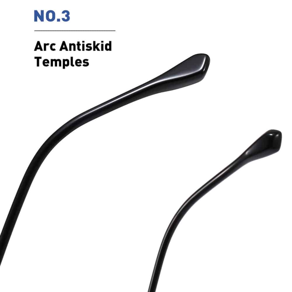 Techsuit - Polarized Γυαλιά Ηλίου PC (2203) - Προστασία UV - Καφέ / Διαβαθμισμένο Καφέ One Size - Image 5