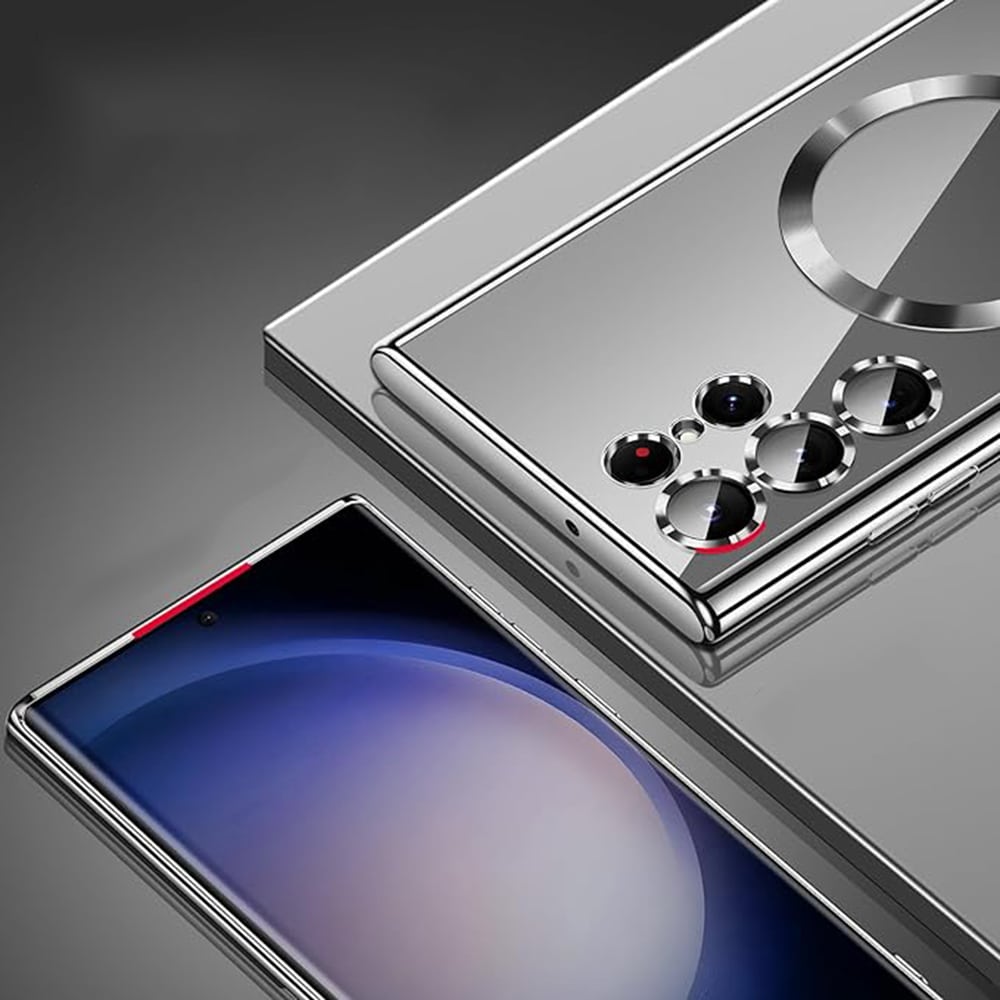 Techsuit Luxury Crystal MagSafe - θήκη για Samsung Galaxy S24 Ultra - Διάφανο - Image 5