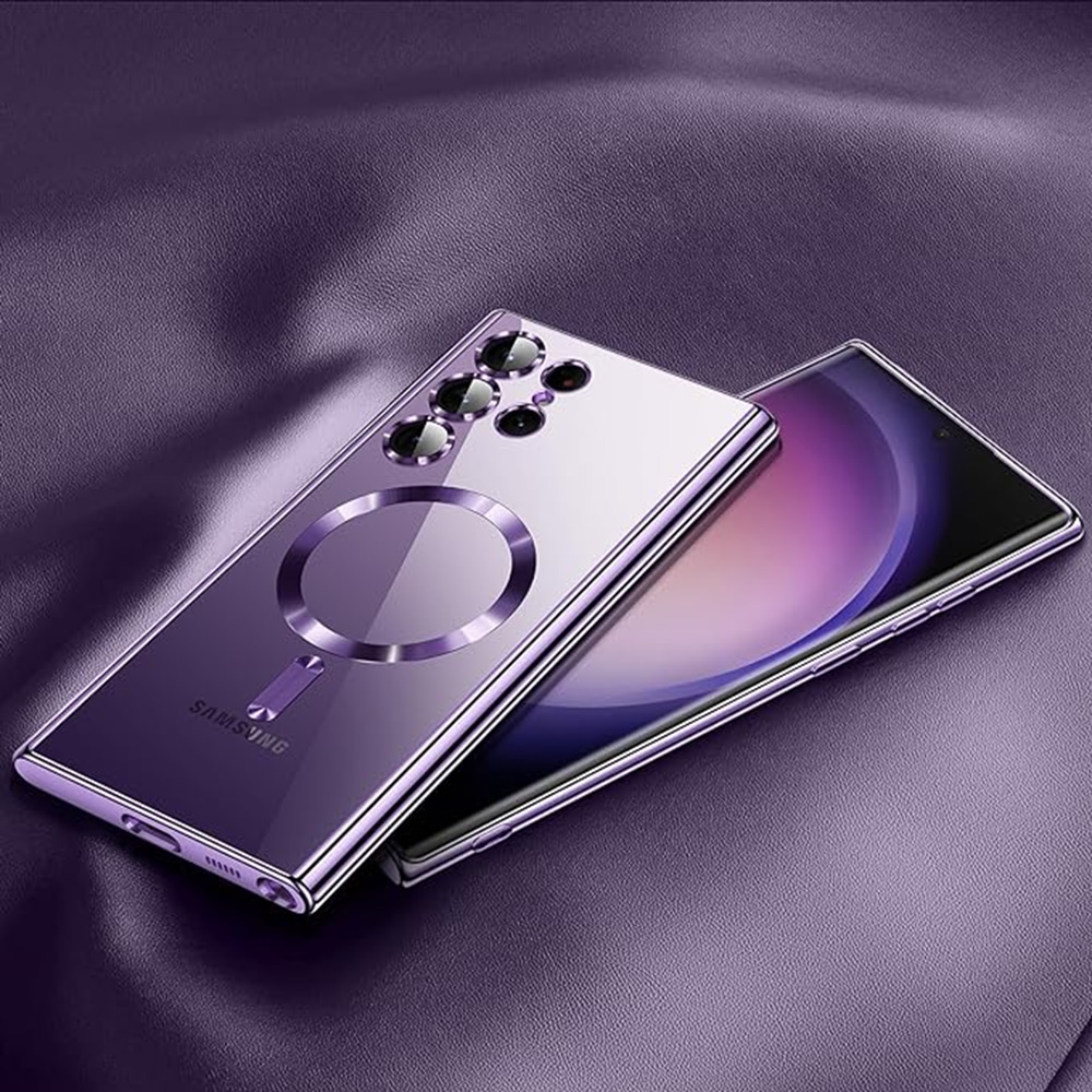 Techsuit Luxury Crystal MagSafe - θήκη για Samsung Galaxy S24 Ultra - Διάφανο - Image 3