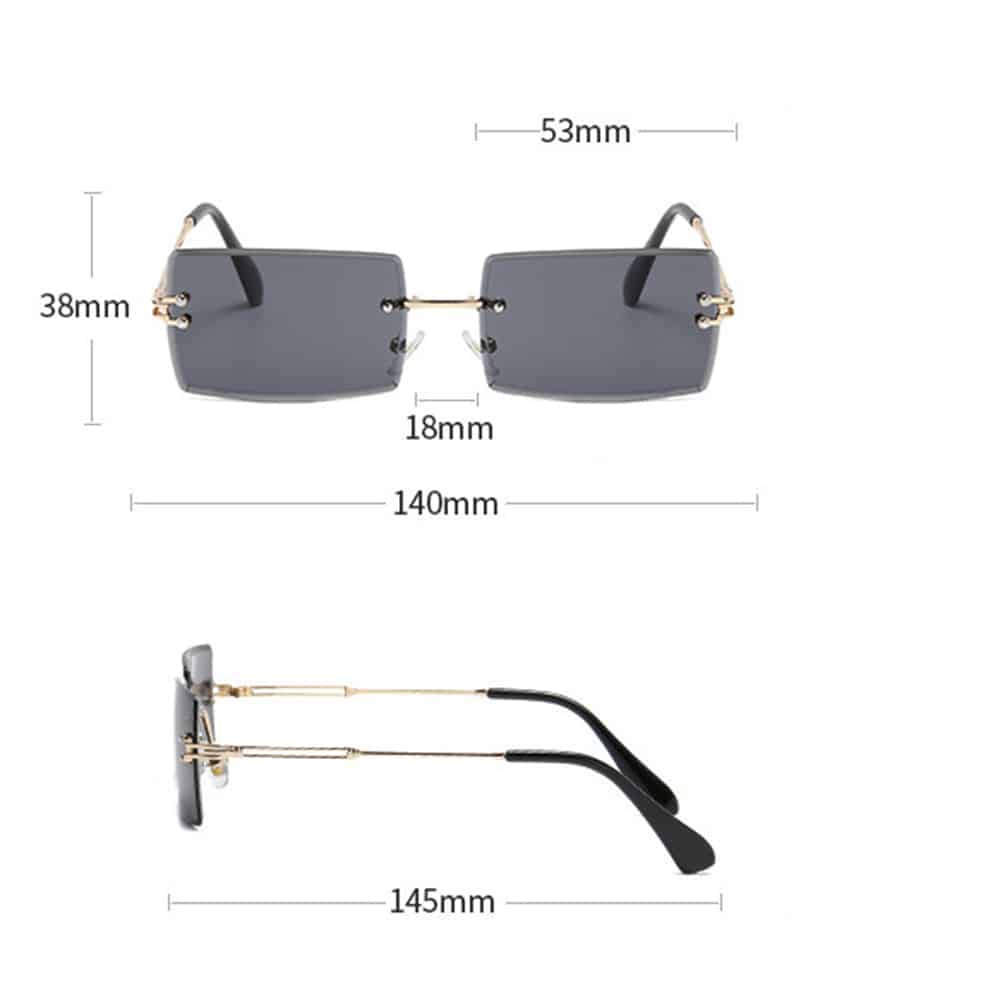 Techsuit - Polarized Μεταλλικά Γυαλιά Ηλίου (16031-C11) - Προστασία UV - Μαύρο One Size - Image 6