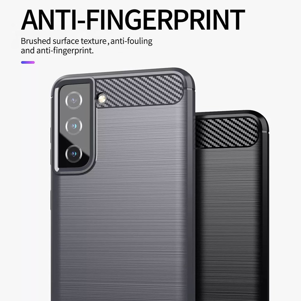 Techsuit Carbon Silicone - θήκη για Samsung Galaxy S20 FE - Μπλε - Image 4