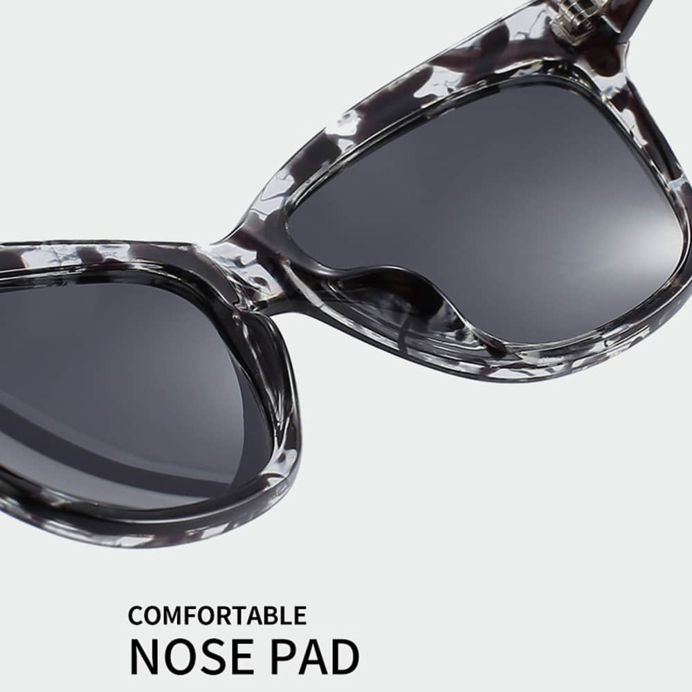 Techsuit - Polarized Γυαλιά Ηλίου PC (OD8155-C3) - Προστασία UV - Καφέ / Μαύρο One Size - Image 4