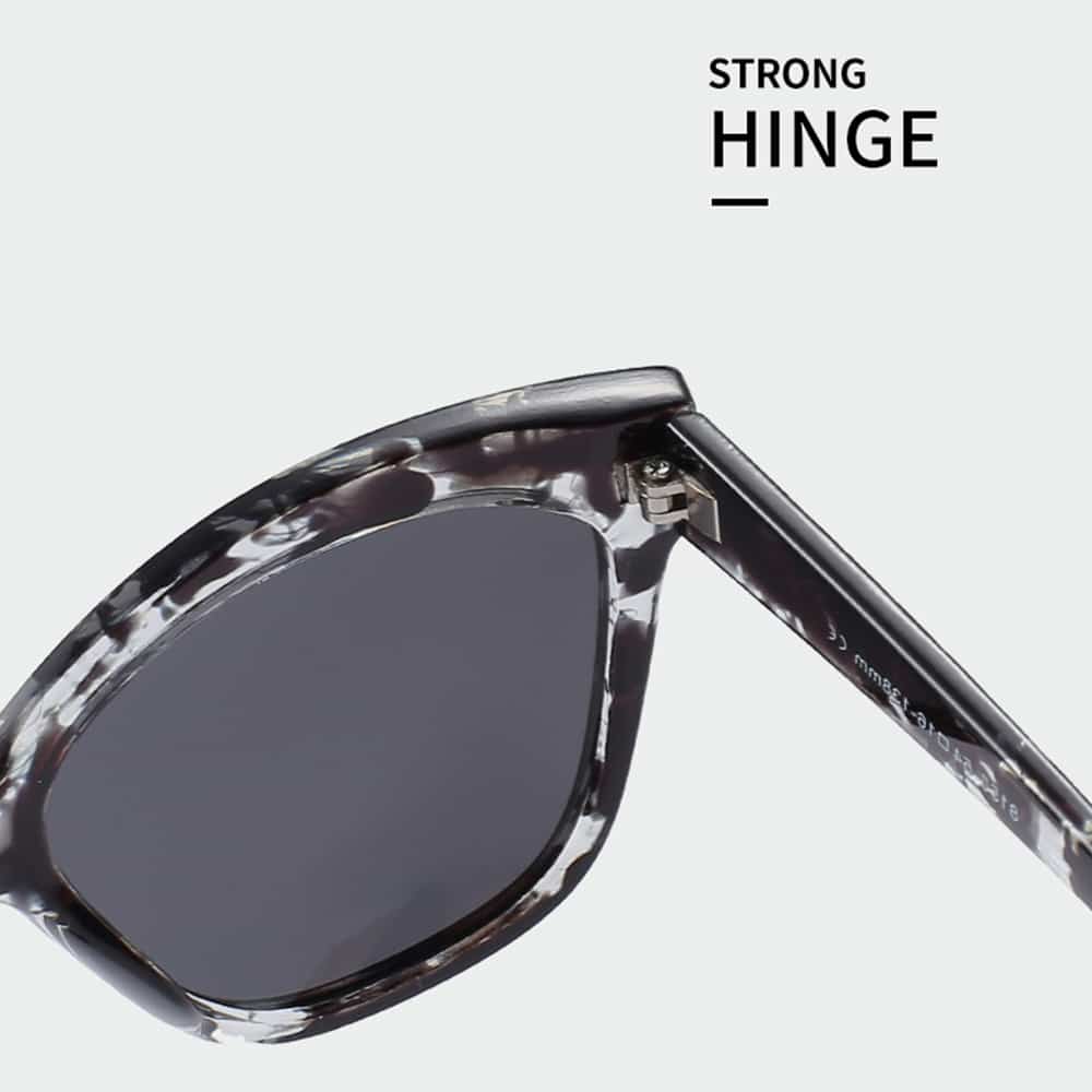Techsuit - Polarized Γυαλιά Ηλίου PC (OD8155-C3) - Προστασία UV - Καφέ / Μαύρο One Size - Image 5