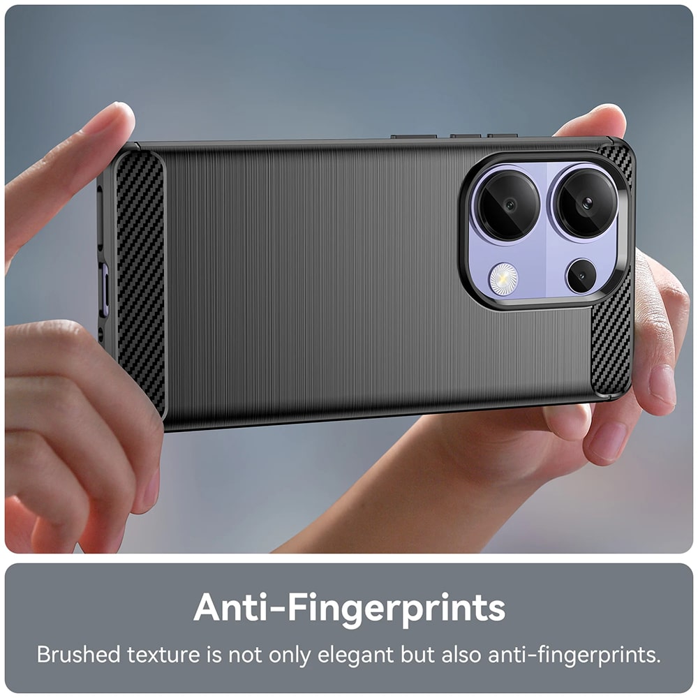 Techsuit Carbon Silicone - θήκη για Xiaomi Redmi Note 13 Pro / Poco M6 - Μπλε - Image 3