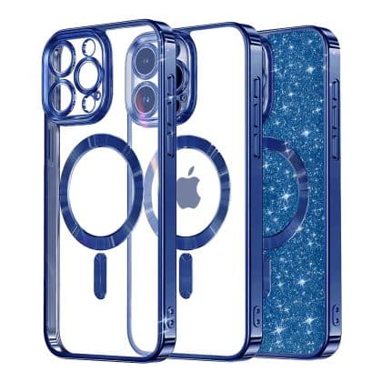 Techsuit Luxury Glitter - θήκη για Apple iPhone 14 Pro - Διάφανο