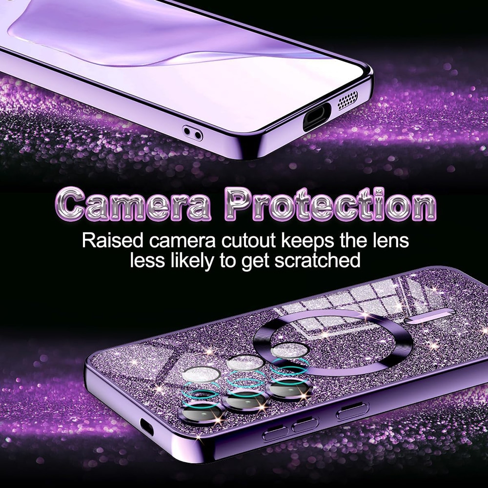 Techsuit Luxury Glitter - θήκη για Apple iPhone 15 Pro Max - Πολύχρωμο - Image 6