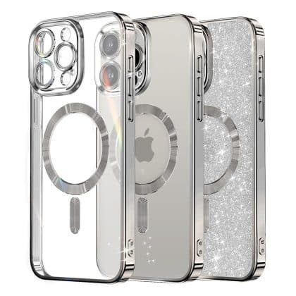 Techsuit Luxury Glitter MagSafe - θήκη για Apple iPhone 15 Pro - Πολύχρωμο