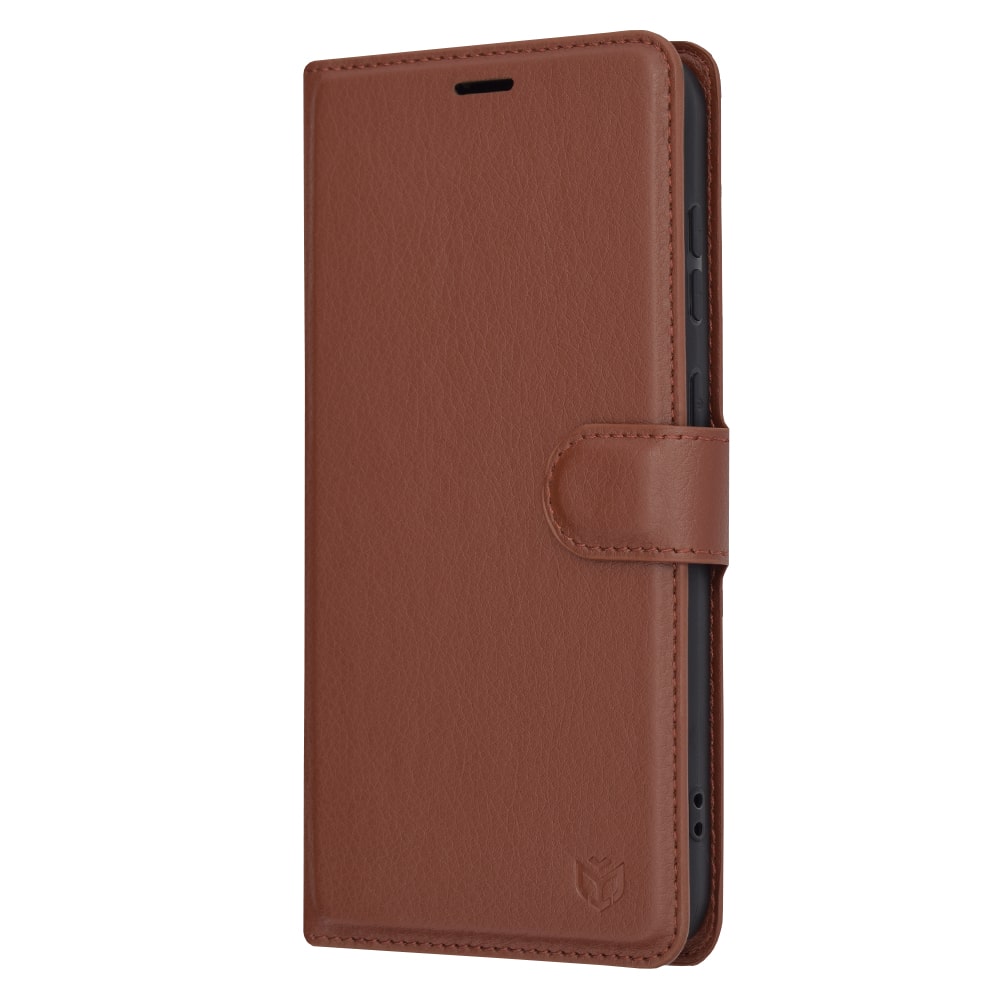 Techsuit Leather Folio - θήκη για Samsung Galaxy S23 FE - Καφέ - Image 4