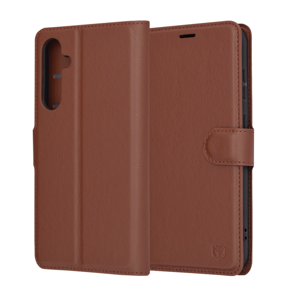 Techsuit Leather Folio - θήκη για Samsung Galaxy S23 FE - Καφέ - Image 6