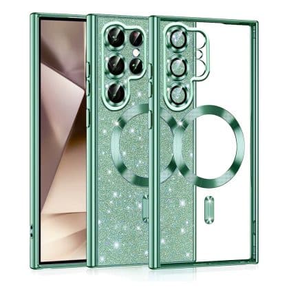 Techsuit Luxury Glitter - θήκη για Samsung Galaxy S22 Ultra 5G - Πολύχρωμο
